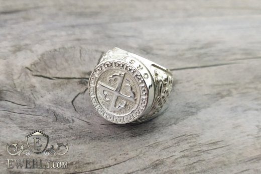 Срібний чоловічий перстень ORSTHO - кільце зі срібла