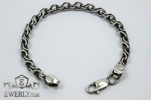Bracelet "Slavonian" of  silver to buy 121021OM