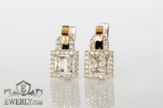 Earring of sterling silvers to buy 0018WH