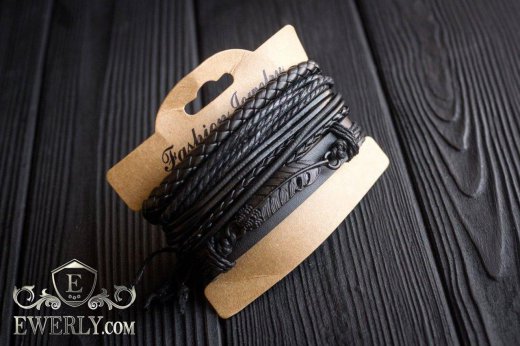 Leather bracelet to buy 124011WR