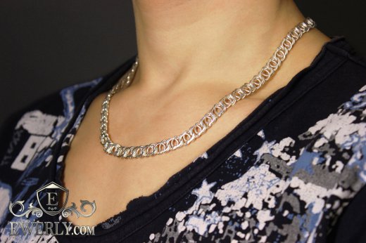 Chain "Arabic bismarck" of  silver to buy 111001JB