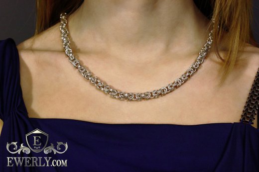 Women's chain "Malvina" of sterling silver to buy 111012BP